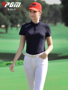 PGM高尔夫球服装女夏季速干衣服短袖T恤上衣运动球服羽毛球服女装