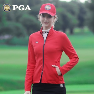 美国PGA 春秋季新款 高尔夫服装 女士时尚运动外套 舒适时尚