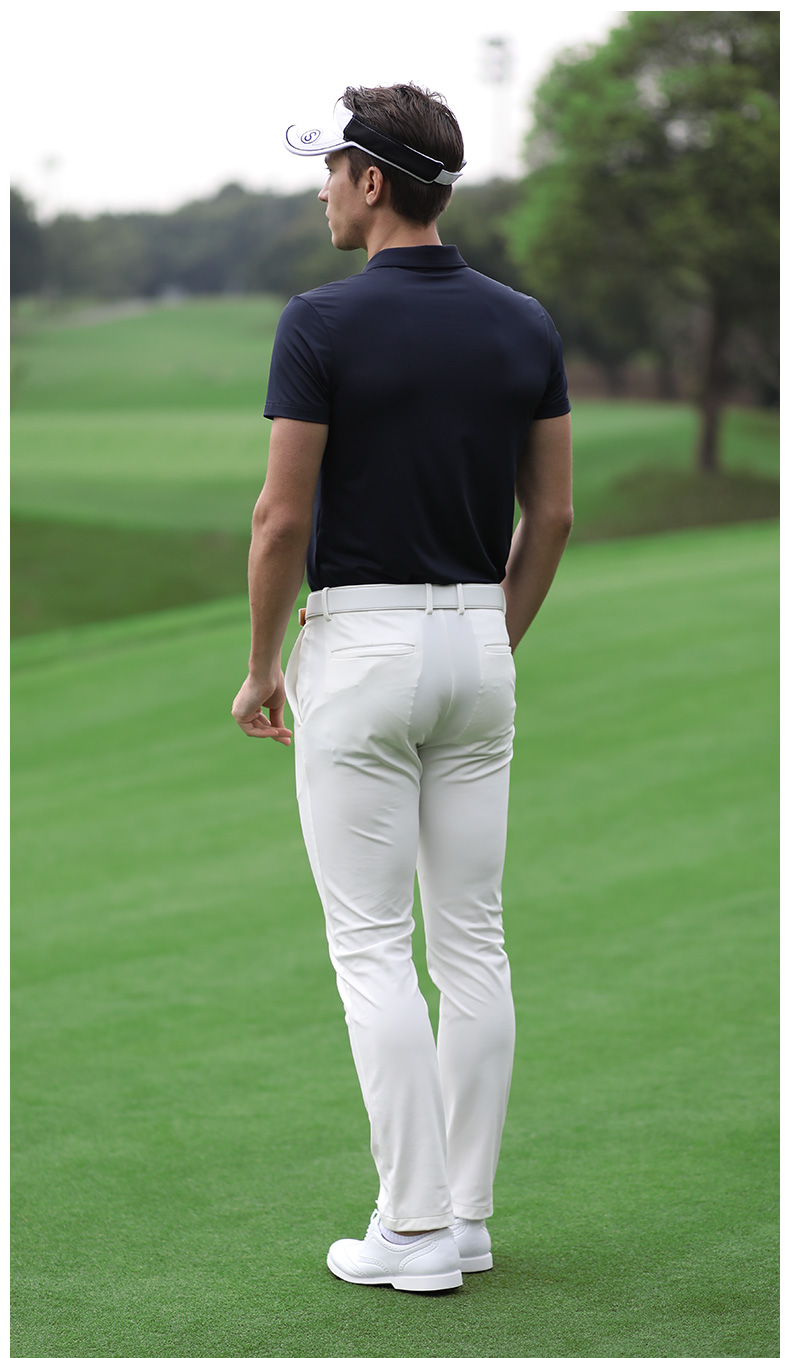 PGM 2021夏季 高尔夫短袖男装t恤速干功能面料golf运动上衣服装男