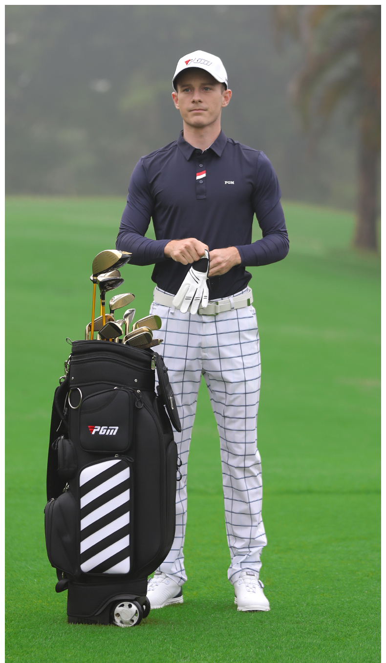 PGM2021夏季高尔夫服装男装长袖t恤冰丝防晒衣袖golf弹力运动上衣