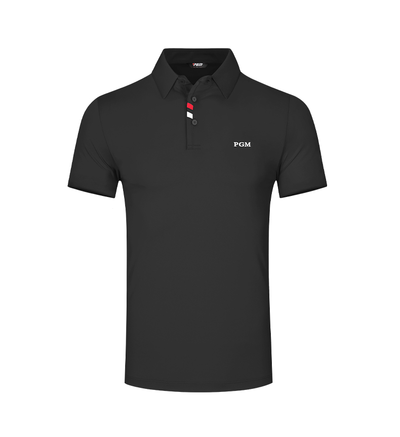 高尔夫服装男士夏季透气衣服短袖T恤速干功能面料golf男装