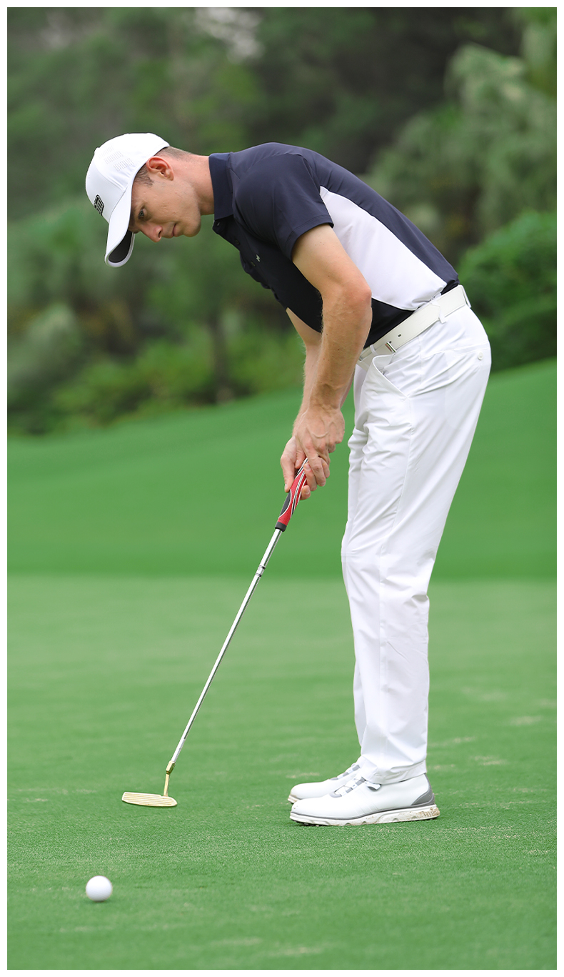 PGM 透气网 高尔夫服装男士短袖t恤夏季男装golf球上衣速干衣服