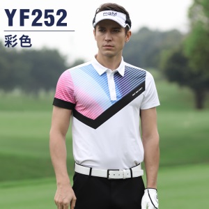 PGM 2021夏季高尔夫服装男士短袖t恤透气速干golf男装上衣衣服