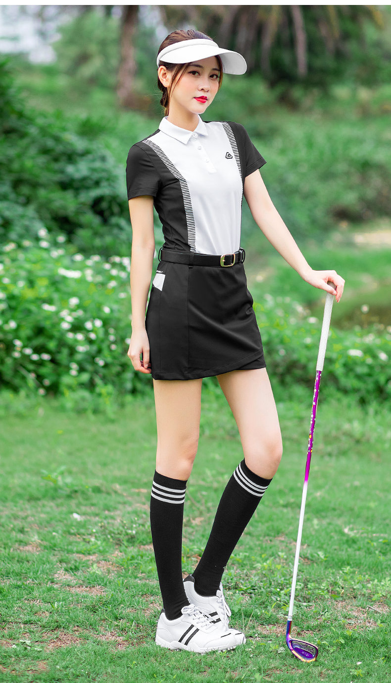 PGM高尔夫女装韩国进口运动衣服夏季新品衣服短袖T恤2021新品服装