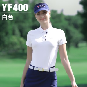 PGM 2021新品高尔夫服装女装夏季短袖T恤上衣韩国版时尚速干衣服