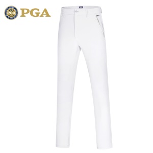 美国PGA 2021秋冬季高尔夫裤子男士加厚磨绒长裤冬季服装防水保暖