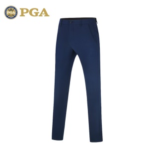 美国PGA 2021秋冬季高尔夫裤子男士golf修身长裤 拉链口袋 透气孔