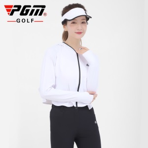 PGM高尔夫披肩夏季新品女连帽遮阳衣服薄款外套速干UPF40+防晒衣