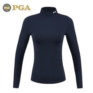 美国PGA 高尔夫打底衫 女士长袖T恤 夏季时尚修身版型 高弹面料