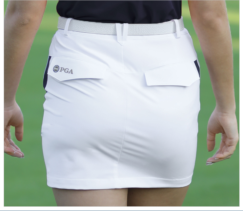 美国PGA高尔夫球裙夏季女装2021新品高尔夫裙子半身裙裤服装短裙