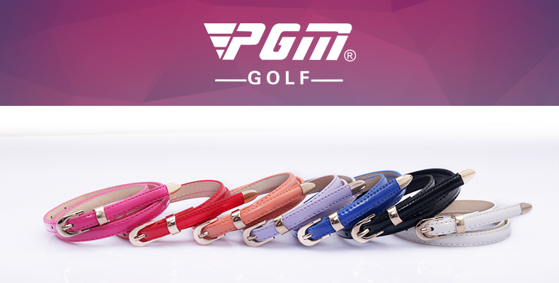 PGM 新款 高尔夫皮带 女士 百搭装饰服装 日字扣 细腰带 运动皮带