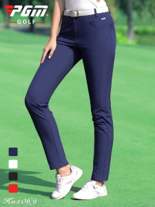 PGM高尔夫裤子女夏女装长裤2021服装运动防晒修身显瘦高尔夫女裤