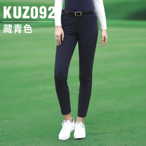 PGM高尔夫女裤夏季运动裤子2021新舒适golf球裤修身显瘦九分裤