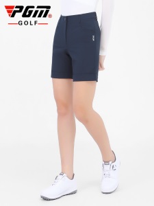 PGM夏季高尔夫裤子女士弹力五分裤2021新品速干服装时尚运动短裤