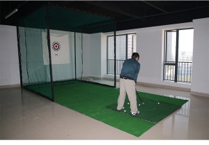 【1.5*1.5米】高尔夫练习网 打击布 靶心 高尔夫专用 帆布