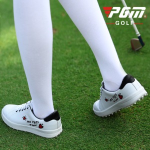 PGM新款高尔夫球鞋女士防水鞋子夏季高尔夫女鞋小白鞋 柔软无钉鞋