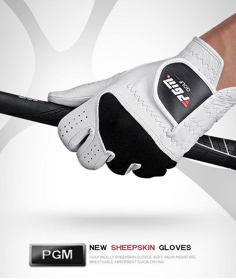 PGM 高尔夫球手套 男款 青羊皮 手感超好 透气型 单只 正品包邮！