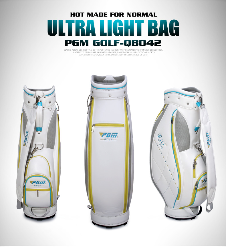 PGM 新款！高尔夫球包 女士标准球包 韩版球杆包袋 半防水PU面料