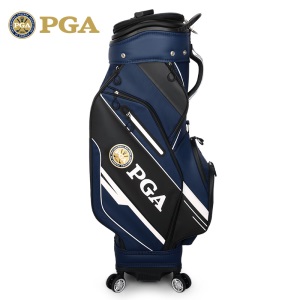 美国PGA 高尔夫球包男万向四轮伸缩包拖轮航空托运包全防水球杆包