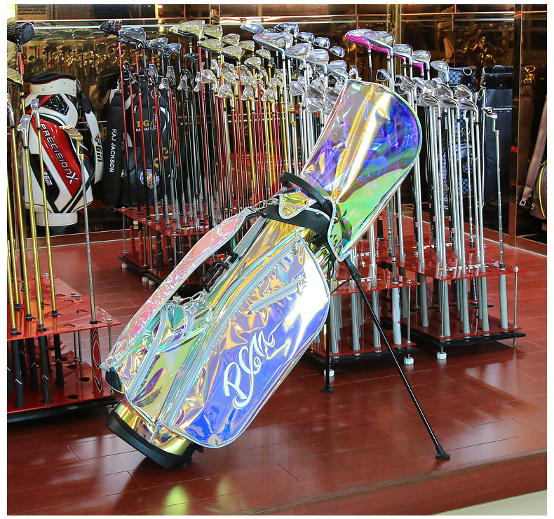 PGM 2021新款高尔夫球包支架包女士轻便球杆包韩版炫彩球袋golf包