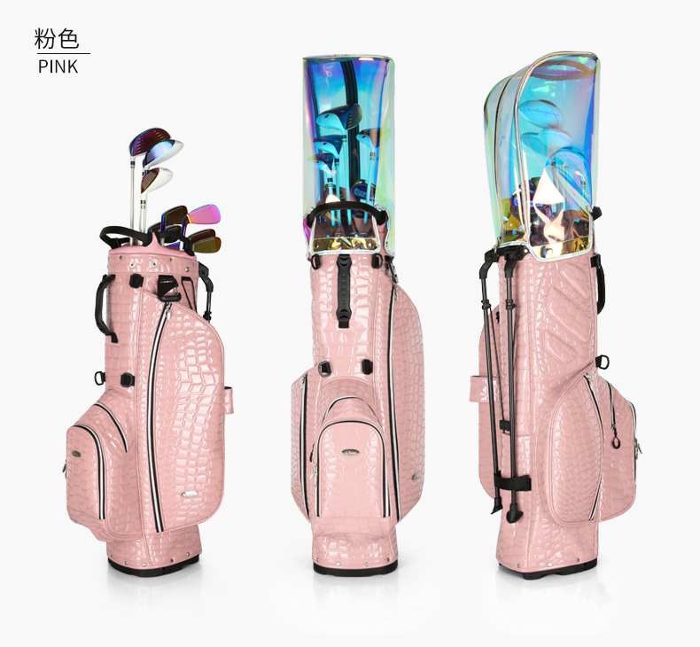PGM 送手包！高尔夫球包支架包女士轻便球杆包韩版炫彩球袋golf包