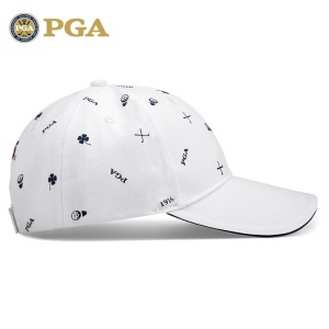 美国PGA男士高尔夫球帽子防晒遮阳网球帽职业透气棒球帽舒适可调