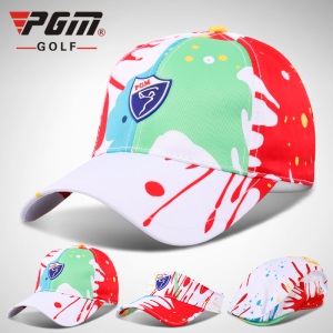 PGM正品 高尔夫女士印花球帽 女款 防晒透气 高尔夫帽子 超多款式