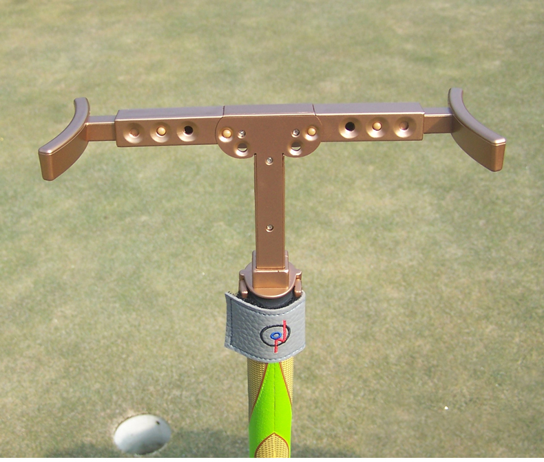 PGM 高尔夫推杆辅助器 可下场使用准确率高 固定手腕推杆练习器