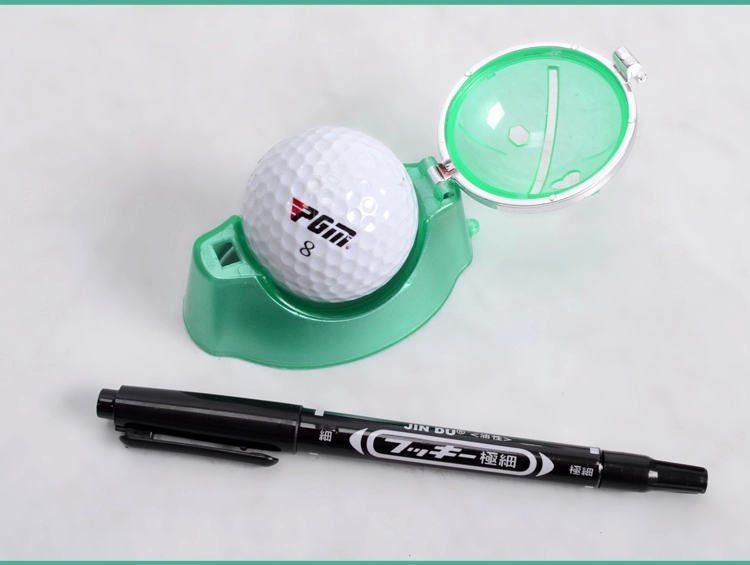 高尔夫球划线器 高尔夫画球器 高尔夫配件 送油性笔 颜色随机发