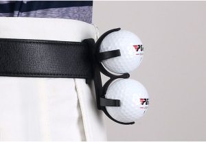 PGM高尔夫球夹  高尔夫球迷用品 可旋转折叠球夹配件 可装两粒球