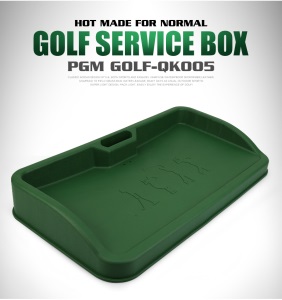 PGM高尔夫发球盒 软胶发球盒带手机录像架 练习用品大容量装100球
