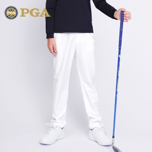 美国PGA春秋儿童高尔夫衣服青少年长袖打底衫男童裤子时尚T恤套装