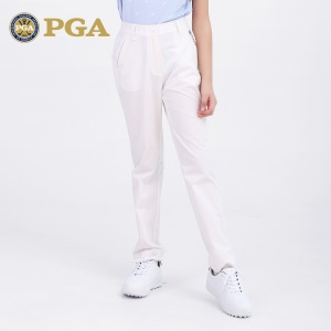 美国PGA儿童高尔夫裤子青少年运动长裤夏季球裤速干弹力腰女童装
