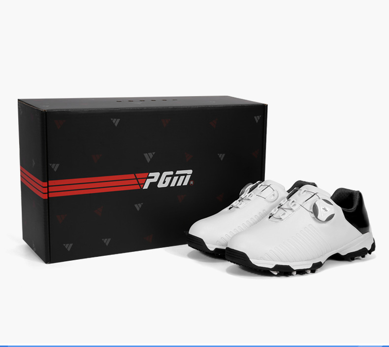 PGM 2021新品儿童高尔夫球鞋男童防水鞋子青少年防侧滑专利运动鞋