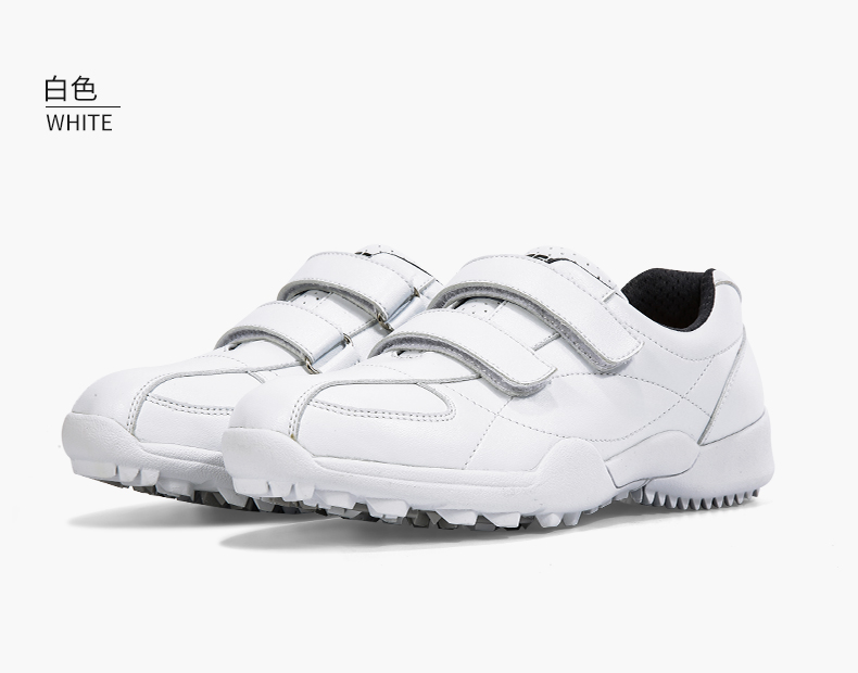 PGM 正品新款儿童高尔夫球鞋青少年女童鞋子防水魔术贴透气舒适款