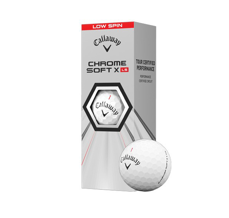 Callaway卡拉威官方高尔夫球21全新CHROME SOFT X LS高尔夫四层球