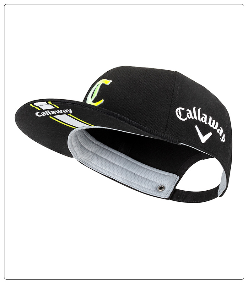 Callaway卡拉威高尔夫球帽男21夏季FLAT可调节平舌帽运动遮阳男帽