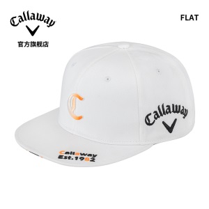 Callaway卡拉威高尔夫球帽男21夏季FLAT可调节平舌帽运动遮阳男帽