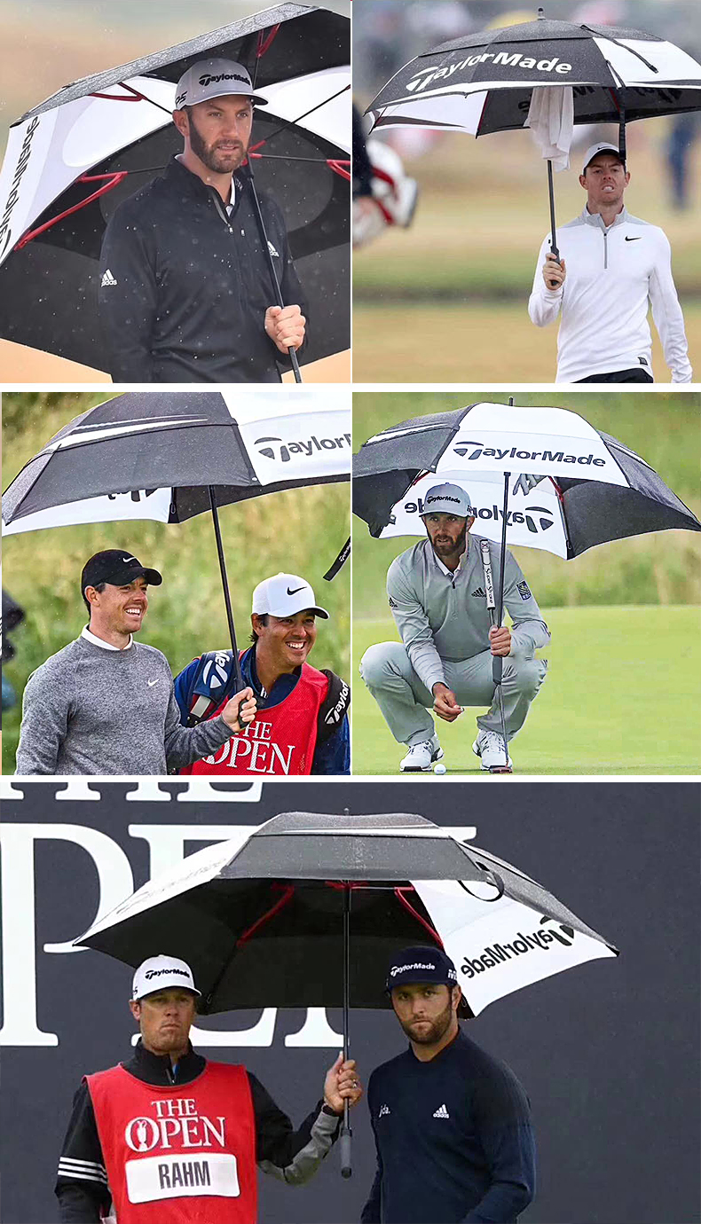 TaylorMade泰勒梅golf高尔夫雨伞大空间新品防雨遮阳伞 防风 耐用