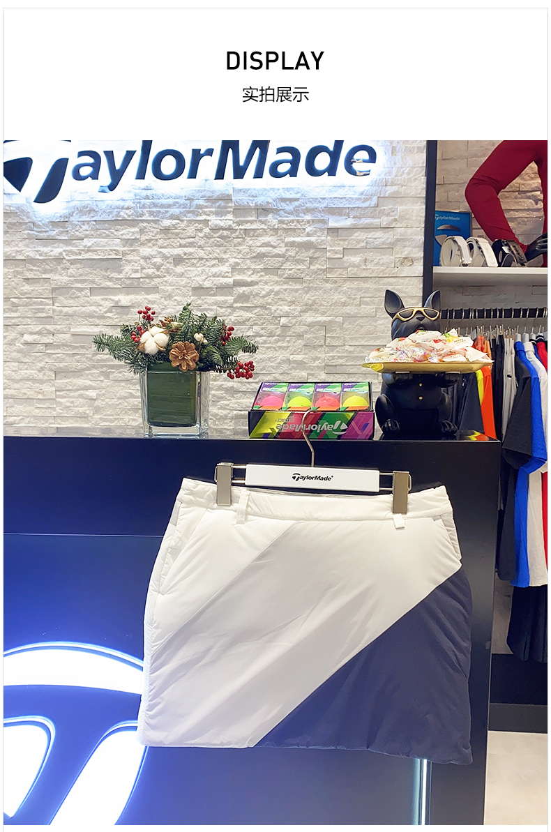TaylorMade泰勒梅高尔夫衣服女士春夏运动短裙子golf休闲半身裙