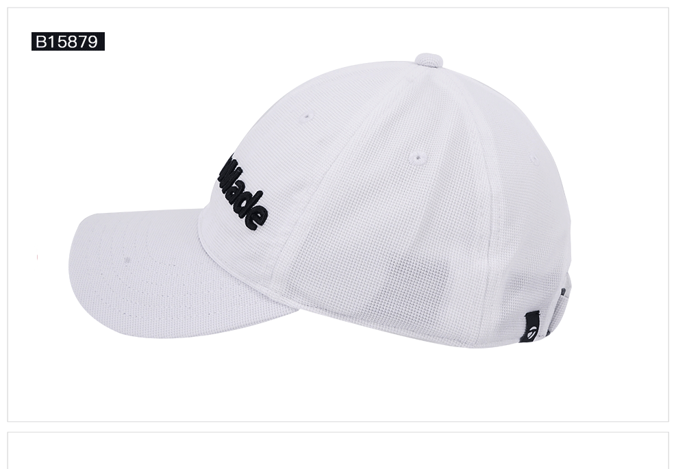 TaylorMade泰勒梅高尔夫球帽有顶帽儿童帽青少年大小可调节遮阳帽