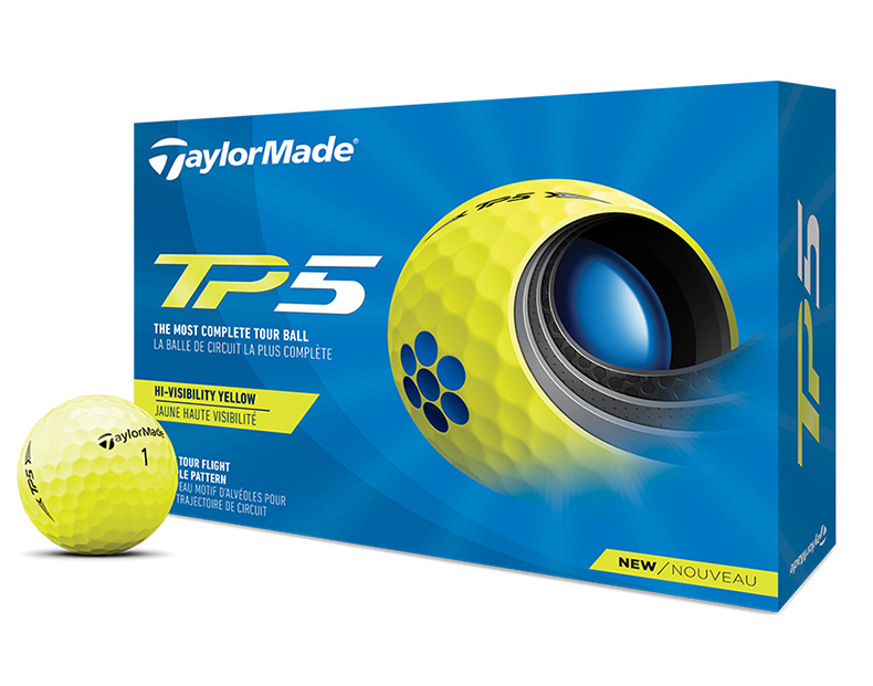 TaylorMade泰勒梅高尔夫球TP5 五层球 全新正品保证 新款巡回赛球