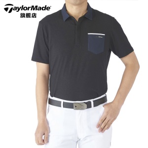 TaylorMade泰勒梅高尔夫衣服男士短袖T恤POLO衫休闲时尚百搭服装
