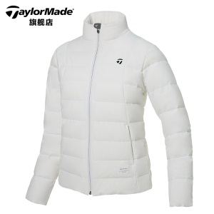 TaylorMade泰勒梅高尔夫服装女士长袖羽绒服秋冬保暖衣服运动夹克