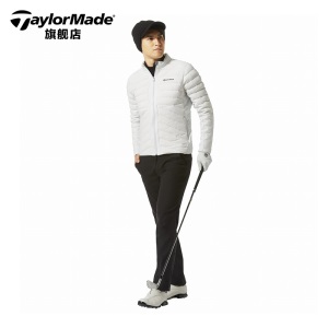 TaylorMade泰勒梅高尔夫新款秋冬男士长袖羽绒夹克保暖golf服装