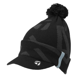 TaylorMade泰勒梅高尔夫女士新款球帽秋冬保暖运动golf针织帽