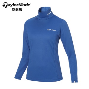 TaylorMade泰勒梅高尔夫服装女士长袖高领打底衫golf休闲舒适春季