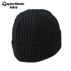 TaylorMade泰勒梅高尔夫新款男士球帽秋冬保暖运动golf针织帽