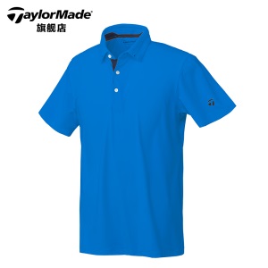 TaylorMade泰勒梅高尔夫男士短袖透气运动夏季POLO衫golf团购款