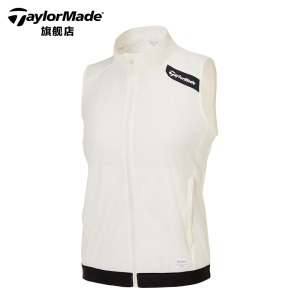 TaylorMade泰勒梅高尔夫服装女士golf运动休闲马甲无袖防风背心
